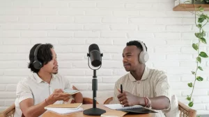 image podcast enregistrement 