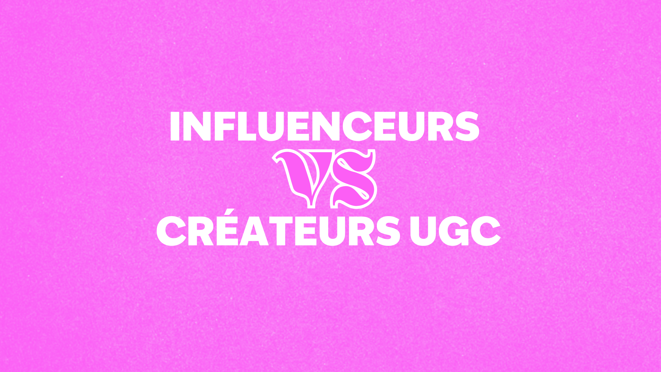 quelles différences entre un créateur de contenu et UGC