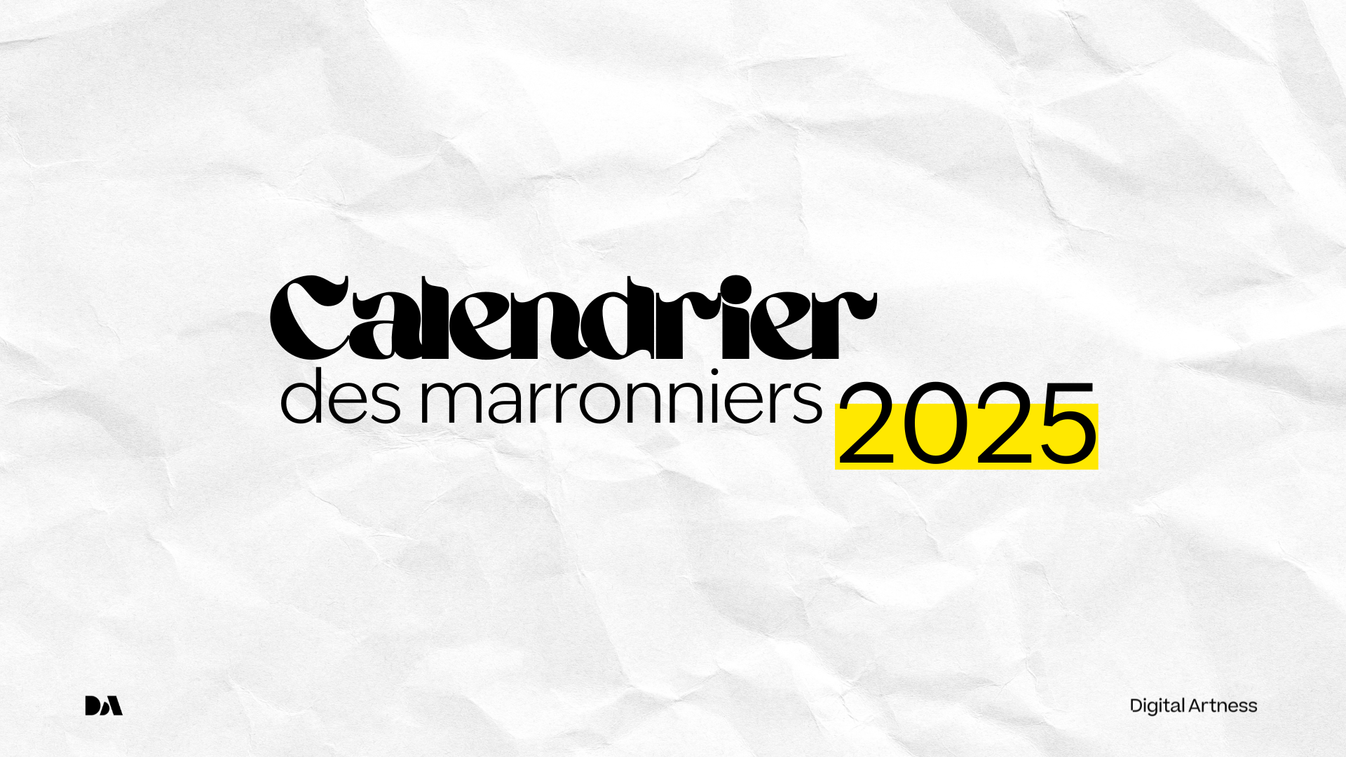 Téléchargez notre calendrier des marronniers marketing 2025